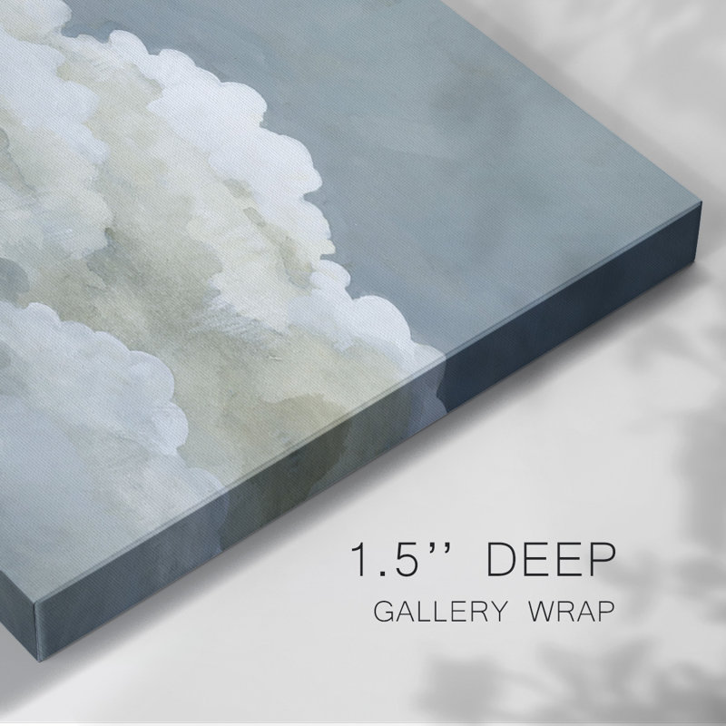 Toile tendue Big Clouds III-Gallery, H 8 po x l 12 po