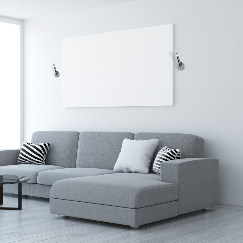 Inaya Steel LED Wallchiere