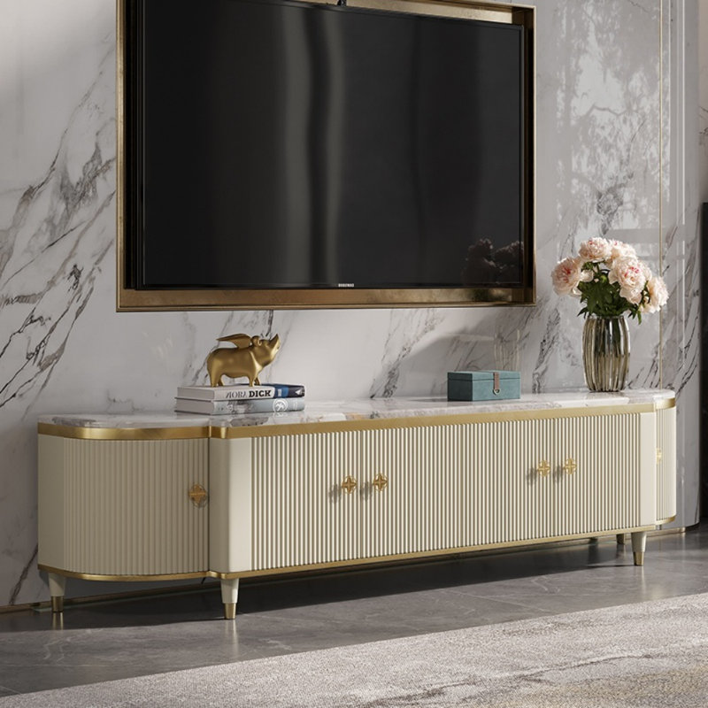 Meuble télé Minimalist Creative, H 20,47 po x L 78,74 po x l 17,72 po