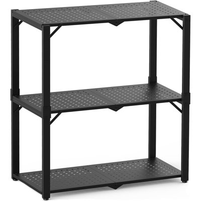 3-shelf Heavy-duty Metal Storage Rack