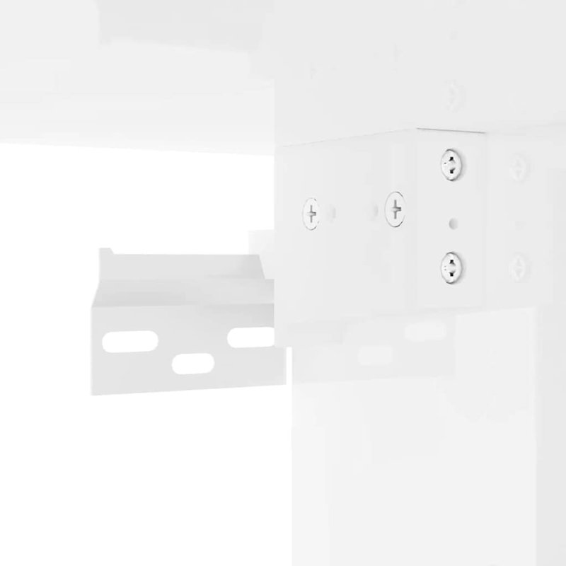 TV Stand for TVs up to 24", 40cm H x 30cm L x 31cm W, Gloss White