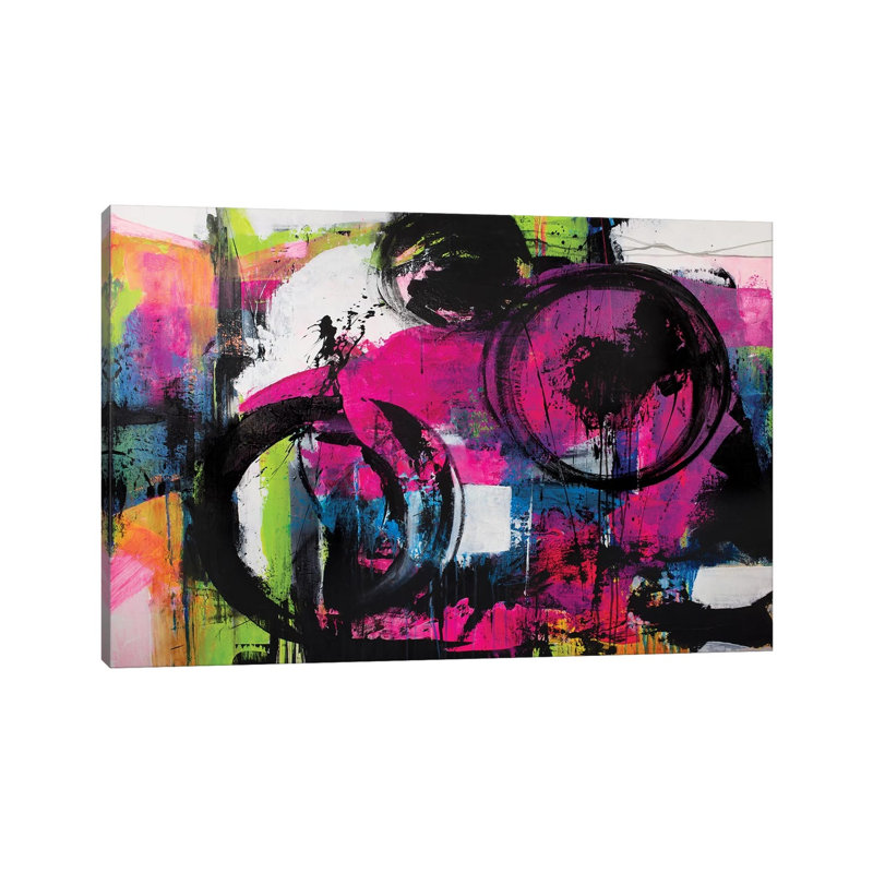 Black Water Pearl V by Jude Remedios - Wrapped Canvas Gallery-Wrapped Canvas Giclée, 66.04 cm H x 45.72 cm W