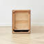 Armoire de rangement en chêne massif pour table de chevet - armoire de coin autoportante