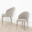 Ensemble de 2 chaises d'appoint en tissu Cora-5682976