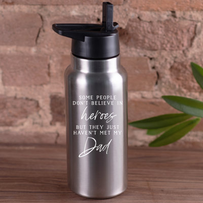 Designs Direct Creative Group 32 oz. Bouteille d'eau en acier inoxydable à double paroi