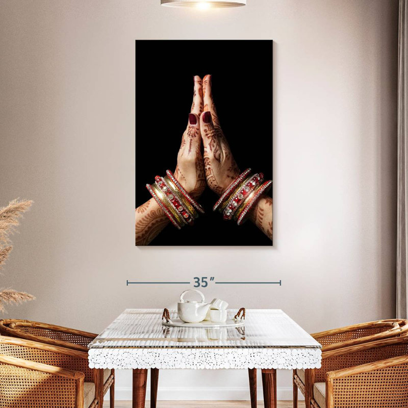 Adella Namaste Mudra Hands, 30" H x 20" W
