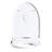 Smart Bidet Seat With Side Knob - Multiple Wash Modes, Water Temperature And Adjustment, Automatic Nozzle Cleaning, Digital Display, Night , White Plastic For Bathroom Refresh Modern