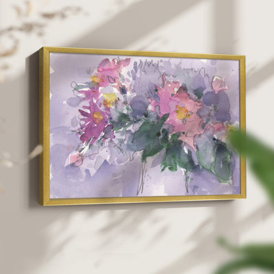 Floral Occasion I -Framed Print - Restickable