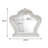 Mirror, White Finish
