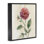 «Dahlia» rose traditionnel, estampe numérique, design par Nan