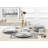 Porcelain China Dinnerware Set 24 Piece - Service for 4