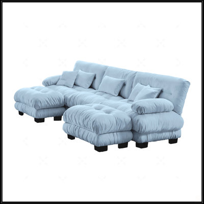 U Shaped Cloud Couch