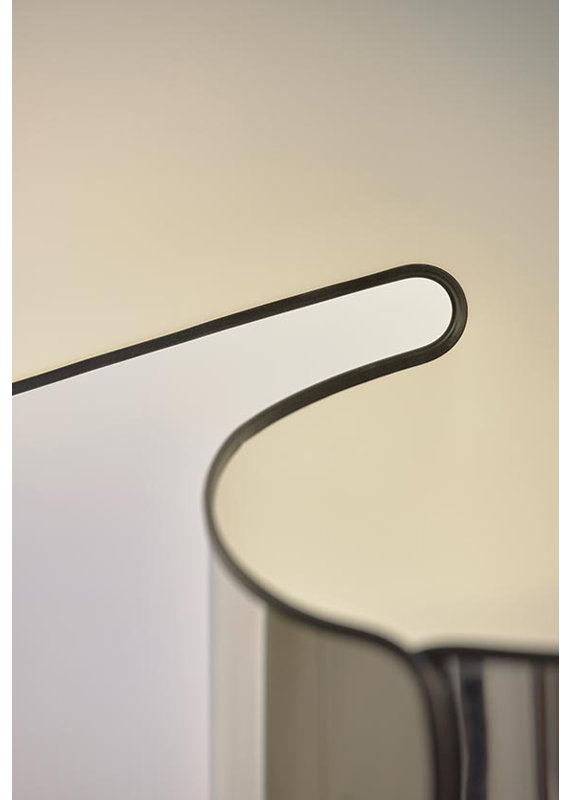 Chiara LED Table Lamp by Mario Bellini, Aluminum