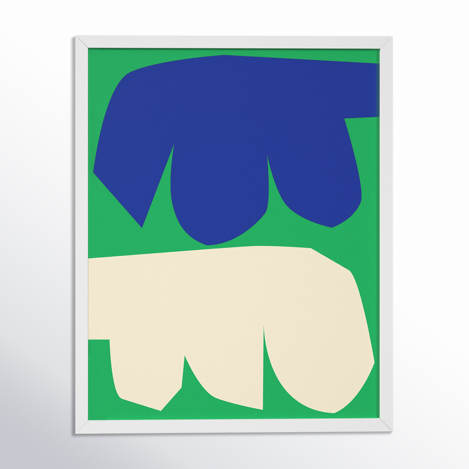 Process 2 by Michael Kempen, 20" W x 25" H, White