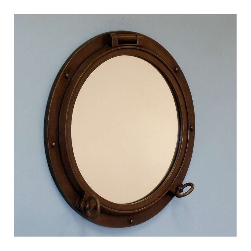 Ellert Wall Mirror, Bronze