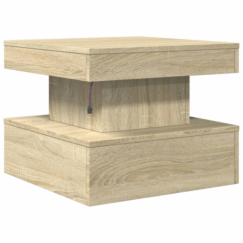 Catrena Block Coffee Table, Sonoma Oak