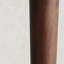 Blanc + or + tissu brun noyer + bois massif + lampes sur pied de forme libre en cuivre