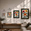 Daisy Study Botanical - Framed Print-1028168885-1028168884