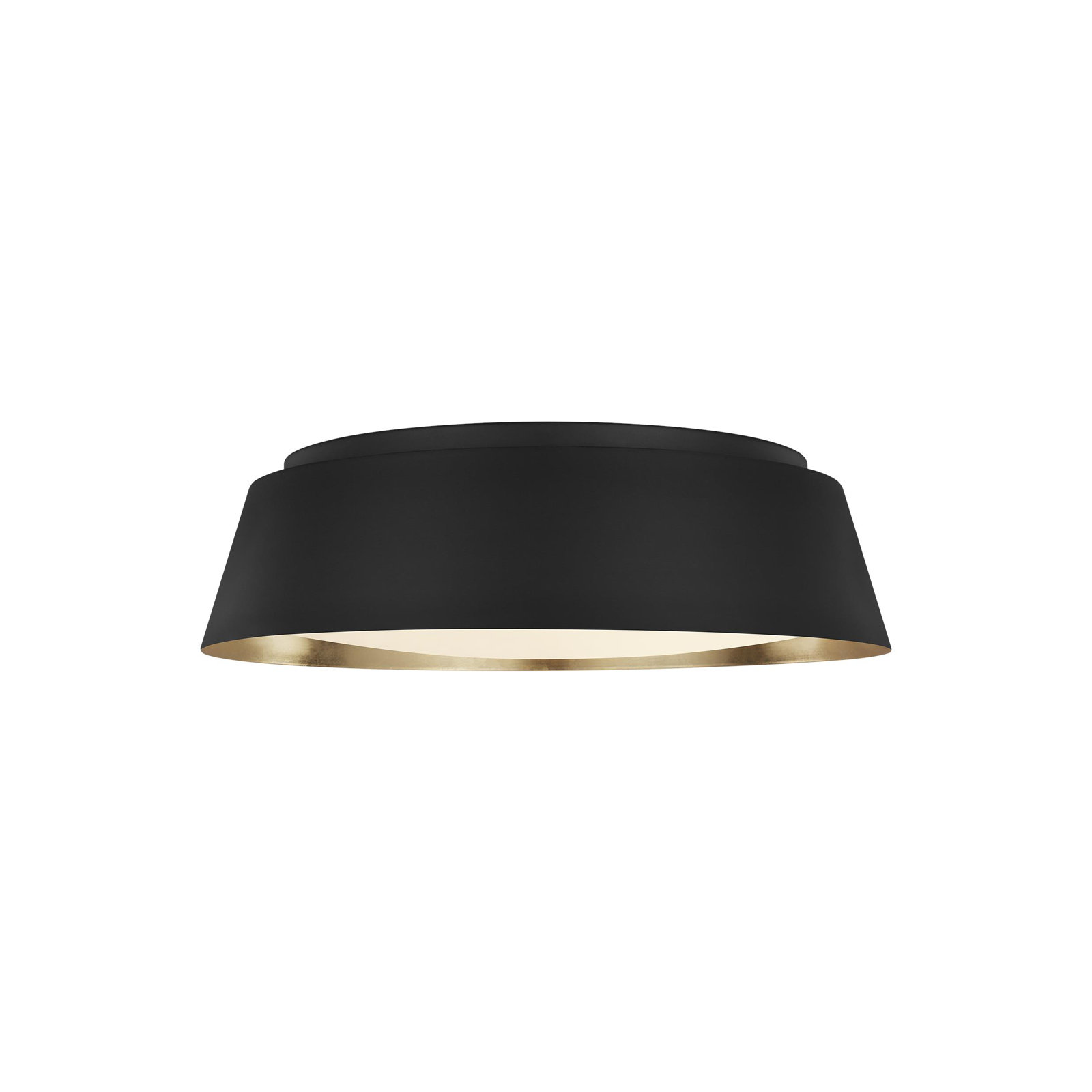 Adriatic 4 Light Flush Mount, Midnight Black