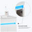 Meuble-lavabo de 16 po avec lavabo, capteur de lumière, espace de rangement