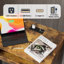 Station d'alimentation pour animaux et table d'appoint avec station de charge et rangement pour aliments Designs Designs-701771212