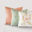 Housse et insert de coussin carré en coton Tresco