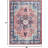 Boho Vintage Medallion Rug – Washable Floral Print, Low-Pile, Non-Slip Soft Carpet for Dining Room, Office, Bedroom-1394296651