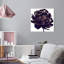 Pivoine noire - Impression sur toile-80844206-80844215