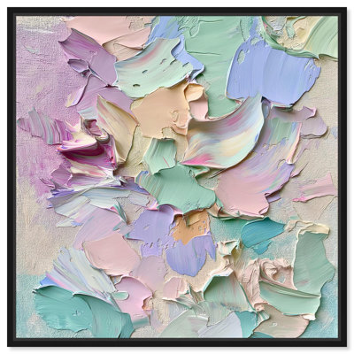 Flowing Mousse II Canvas Textured Digital by Art Remedy