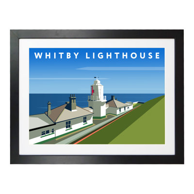 Whitby Lighthouse 1 Piece Wall Art