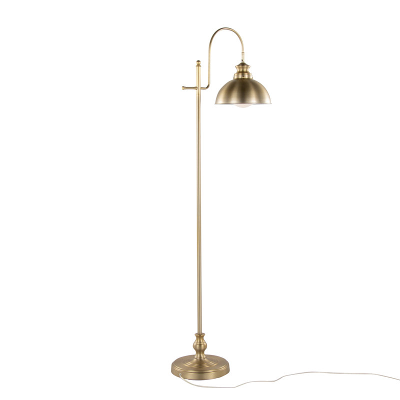 Lampe sur pied contemporaine en métal