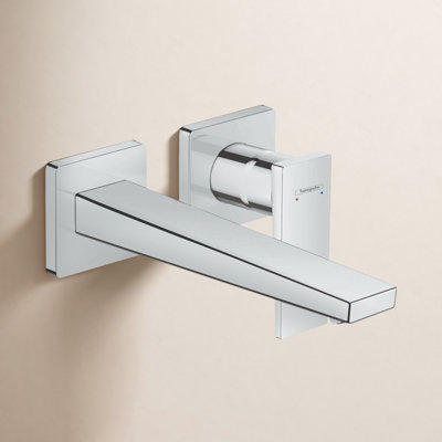 Metropol Low-Flow Wall-Mounted Bathroom Faucet