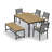 Travira Rectangular Tekwood Outdoor Dining Table-798442219-798442223