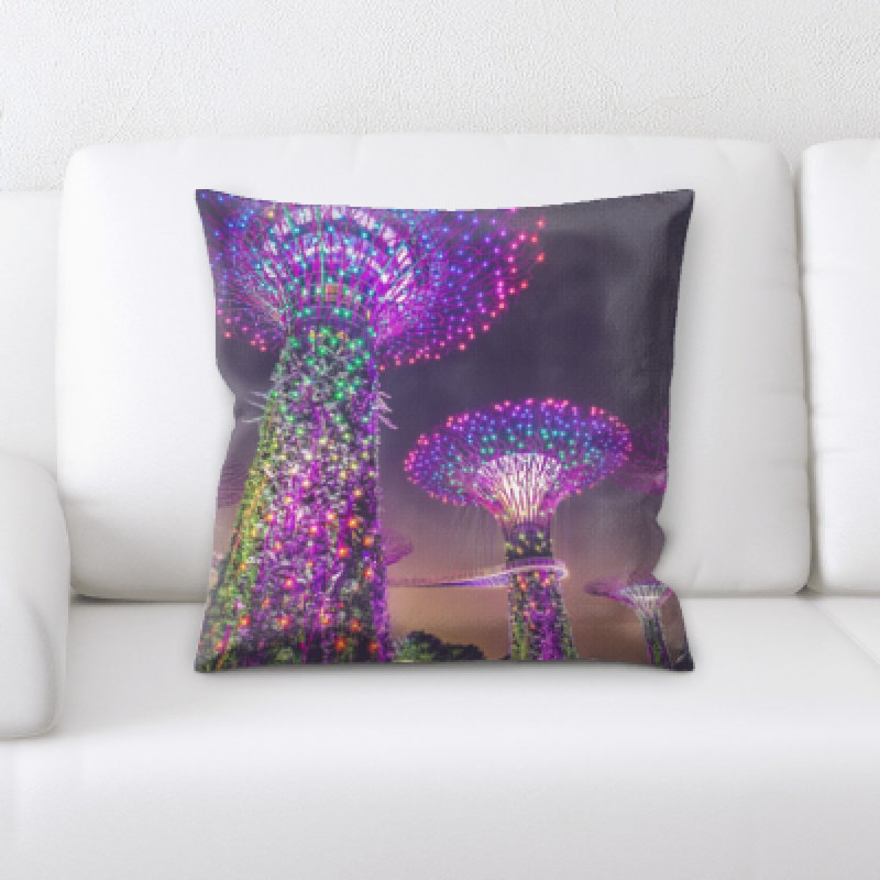 Microsuede Throw Pillow