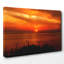 Orange over the Ocean Photographic Print on Canvas-19042400