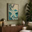 Starfish and Wave Japandi - Wrapped Canvas-655049775-655049781