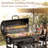 Furmax 29" Barrel Charcoal Grill