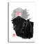 Red Barrel Studio® «Lune Rouge» par Pechane, art mural en verre acrylique, ACR-39515-1069472708