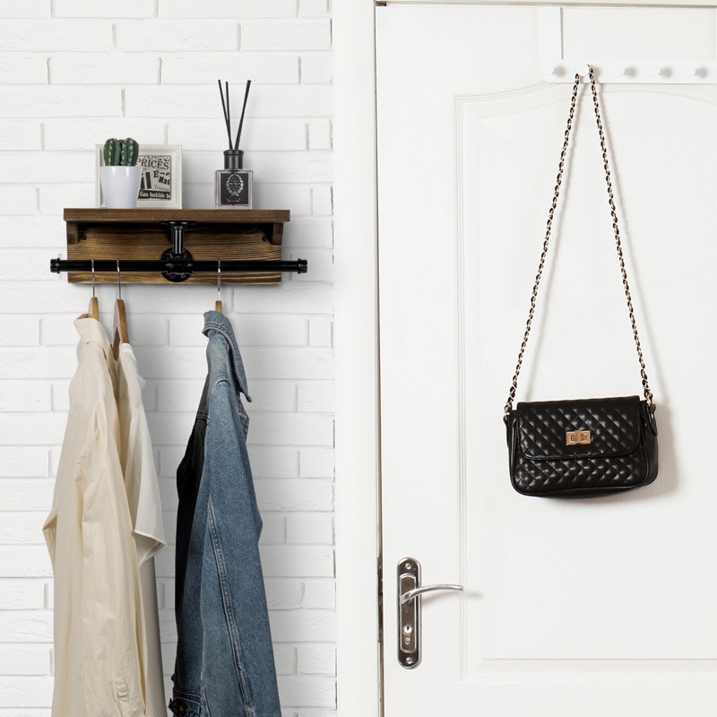 Mellman 17.5'' Industrial Pipe Clothing Rack