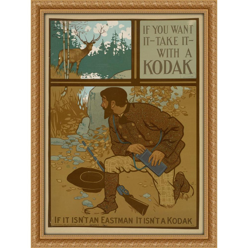Si vous le voulez - prenez-le - avec un Kodak (1900), H 37 po x l 28 po