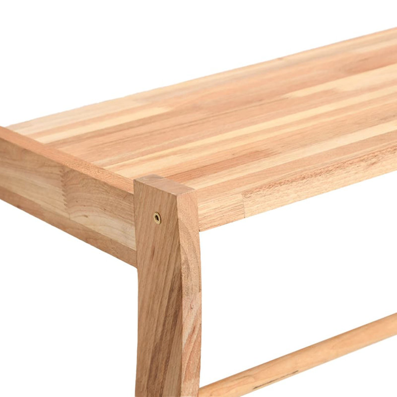 Dyami Wood Wall Towel Rack