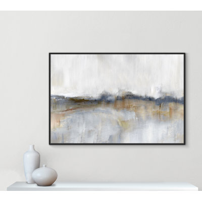 Autumnal Tide by Nan - Floater Frame Print on Canvas