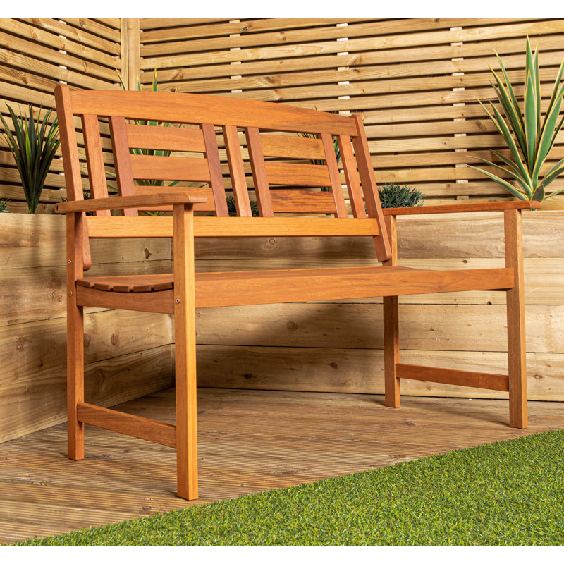 Abdulhadi Solid Wood Outdoor Bench