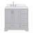 36.25'' Single Bathroom Vanity with Carrara Quartz Top-94668886