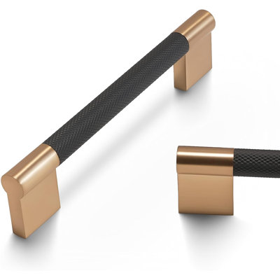 10 Pack Cabinet Handles, Knurled Drawer Pulls, Hole Center, Durable Kitchen Cabinet Hardware For Cabinets, Drawers, Dressers And Doors