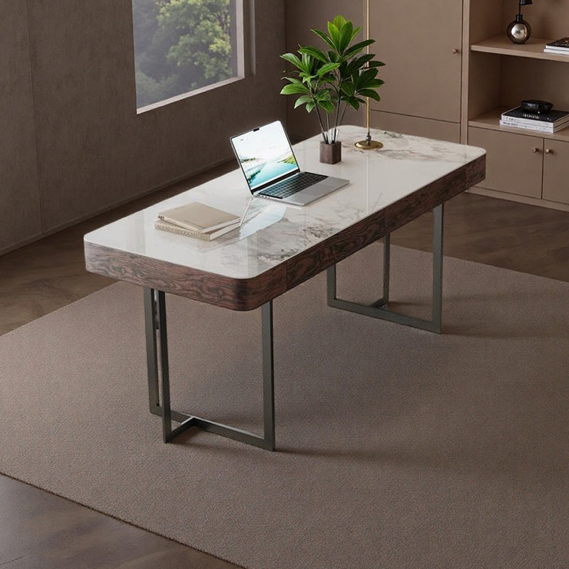 Unique and Stylish Desk, 29.92" H x 55.11" W x 23.62" D