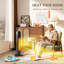 HOMCOM 6824 BTU Electric Tower Space Heater with Adjustable Thermostat-119626077