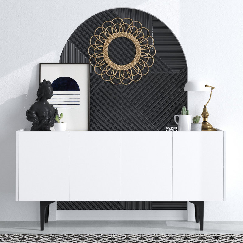 Anatolija 150cm Console Table, White