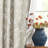 100% Blackout Floral Print Polyester Thermal Insulated Curtains With 12 Metal Rings & 12 Hooks, Pinch Pleat Window Treatments For Bedroom/Living Room (Set of 2)-116634213-116634210