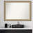 Elegant Brushed Bronze Bathroom Vanity Non-Beveled Wall Mirror-2028210283